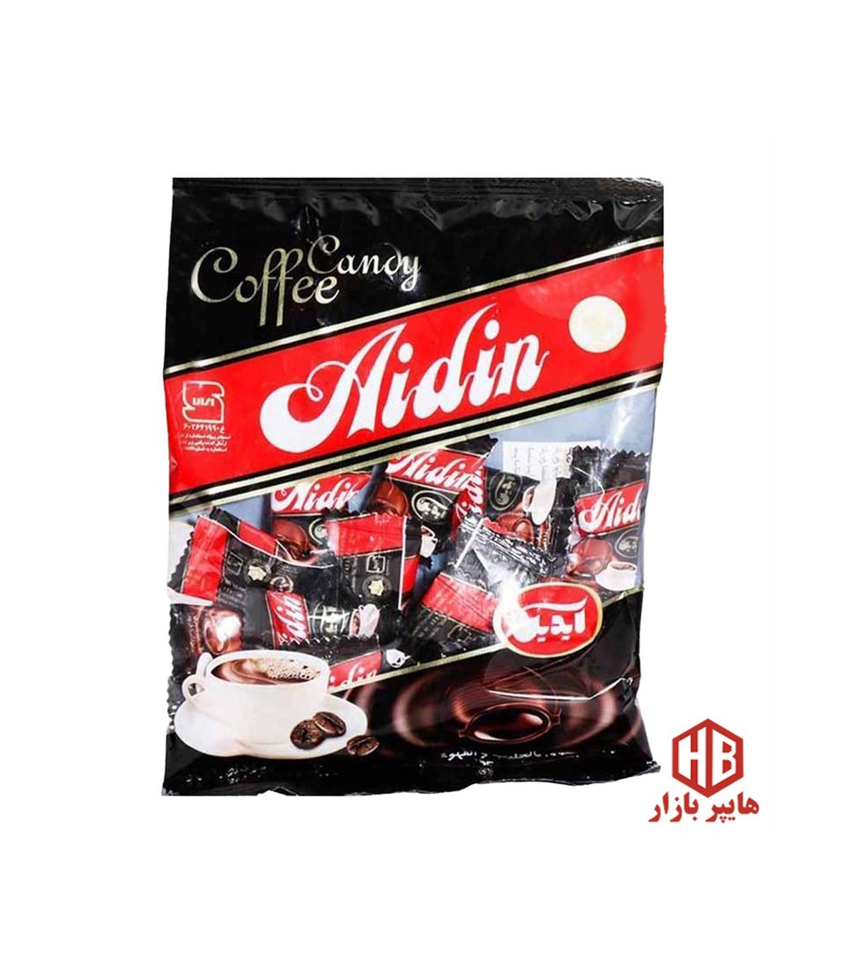 آبنبات 310 گرم شير قهوه آيدين
