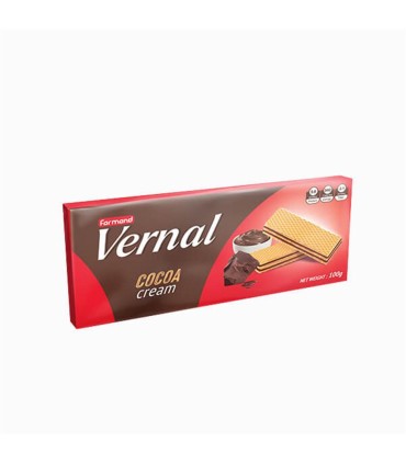 ويفر 100 گرم ورنال كاكائو فرمند