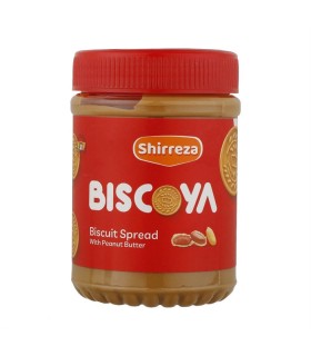 كرم بيسكويت با كره بادام زميني 450 گرم شير رضا