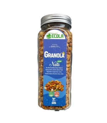 غلات صبحانه 390 گرم گرانولا آجيلي اكولا