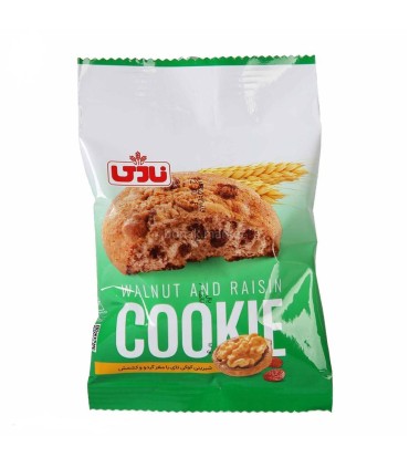 كلوچه 30 گرم كوكي گردو و كشمش نادي