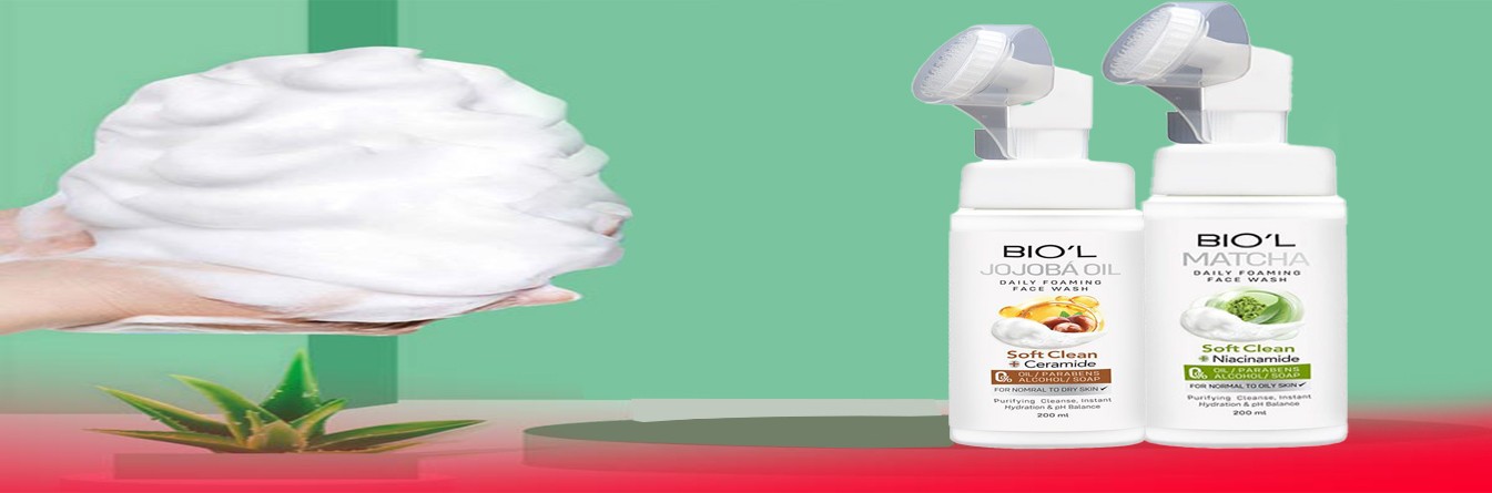 فوم شست و شوی صورت 